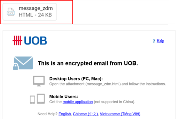 Secured Email From Rbc 安全电子邮件解决方案 | 大华银行中国